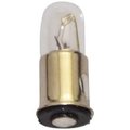Ilc Replacement For WAGNER 381 AIRCRAFT AIRPORT AIRFIELD BULBS SC MIDGET FLANGED SX6S 10PK 10PAK:WW-RGAV-4